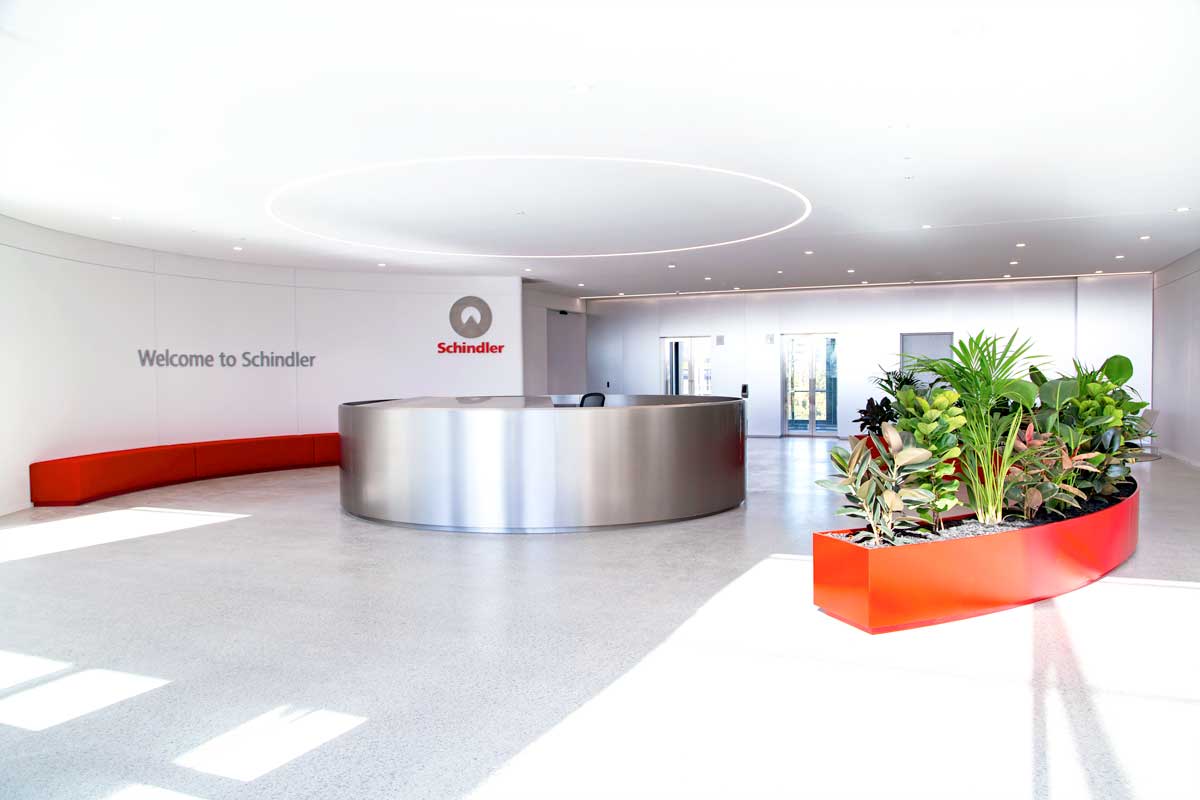 Schindler Entry Reception